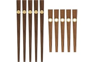 EXCEART 5 SäTze DIY Uhrzeiger Holz Ersatzteile - Uhrwerk Zeiger FüR Kreuzstich, Handwerk, Rahmenlose Wanduhr, Quarzuhr
