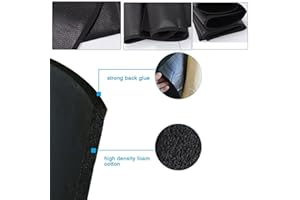 UCARE Fireplace Hearth Rug Half Moon 2-Layer Fiberglass Fire Resistant Mat,Non Slip Carpet Hearth Mat Heat Resistant Survival Floor Mat,Protects Floors Patio from Sparks Embers Logs 50x80cm