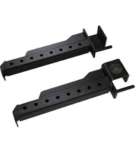 thumbnail image 2 of Multi Use Belt Squat Attachment,Adjustable Length Belt Squat System Fits 3 X3 2 X2 Power Racks 1 2 5 8 Holes Belt Machine Lever Lifting Belt Lever Arms 2 of 12