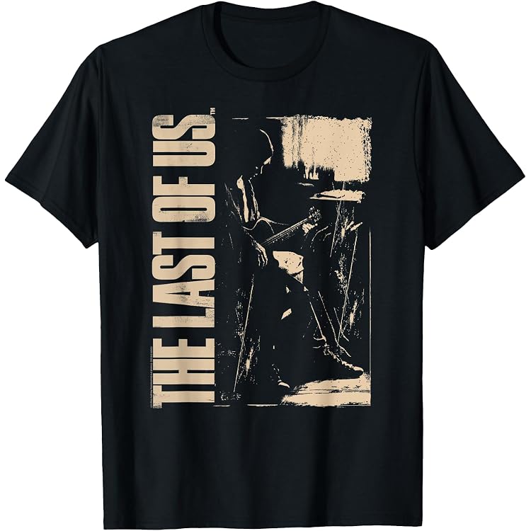 Débardeur The Last Of Us – Logo Chest Distressed Version 2, Officiel PlayStation