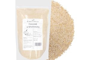 Knoblauch granuliert getrocknet 1 kg – Intensives Aroma & natürliche Würzkraft – Vielseitig für Grill & Küche – Ohne Zusatzstoffe – KUCHNIA ZDROWIA