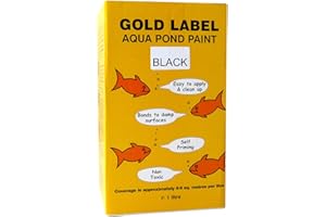 HUTTONS Gold Label Underwater Aqua Pond Paint Black 1Ltr