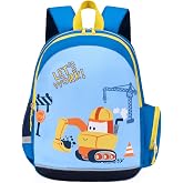 PROTAURI Children's Backpack for Boys Girls 3-7 Years with Chest Strap 12L | Reflective, Ergonomic and Breathable, Water Resi