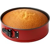CHEFZOCO Round Pastry Mould, Cake Mould, Baking Mould, Cake Mould, Cake Mould, Holds up to 250 &deg;C, Triple Layer Non-Stick, Qu