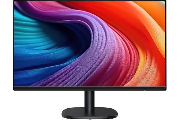 Amazon Basics Écran 24", FHD 1080p, Max 100 Hz, Compatible VESA, Haut-parleurs intégrés, Noir