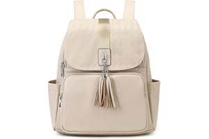Travistar Rucksack Damen Klein Elegant - Casual Lederrucksack Wasserdicht Cityrucksack Modern Reiserucksack Schulrucksack Arbeitsrucksack Daypack Mode für Frauen