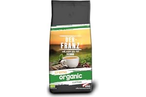 Der-Franz Crema biologico caffè, chicchi interi, 1000 g