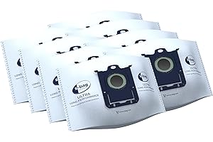 ‎AEG AEG GR210SM s-bag Ultra Long Performance Staubsaugerbeutel MegaPack (8 XXL Synthetik Staubbeutel, 1 Motorfilter, 1 Mikrofilter, optimale Filtration & Saugleistung, Hygieneverschluss, 5 Liter, weiß)