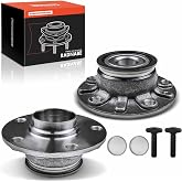 Frankberg 2x Wheel Bearing Kit Rear Axle Compatible with Golf VI 5K1 2008-2013 Golf VII 5G1 BE1 2012-2020 A3 8P7 2008-2013 A3
