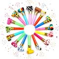 30 Sifflets à Langue de Belle-Mère – Party Trillerpfeifen pour Anniversaire Enfant, Bruiteurs de Fête pour Carnaval et Festivités