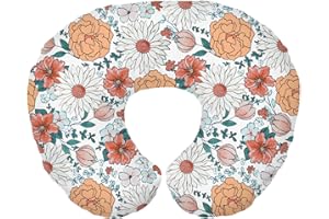 FOLODA Cuscino per allattamento per bambini, rimovibile, traspirante, per allattamento al seno, federa per cuscino