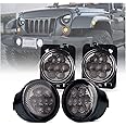 TOCYHF LED Turn Signal and Side Marker Light Replacement for Jeep Wrangler,LED Light Kit Compatible with Jeep Wrangler JK 2007-2018 Accessories