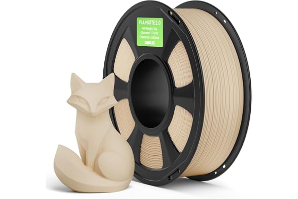 DEEPLEE PLA Mate 2.0 1.75 mm, Beige, Bobina 1 kg | Acabado mate, precisión ±0.02 mm, mayor resistencia, baja obstrucción, compatible con FDM