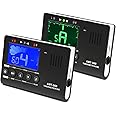 Elagon (AMT-560) High Quality Tuner + Metronome/Tone Generator. Tuner for All Electric and Acoustic Instruments. 4 Tuning Options: Instrument Plug-In (for Electric Instruments), Clip-On Pickup (for Acoustic Instruments), Internal Mike Built-In Tuning (for Any Instrument), Chromatic Tone Generator Tuning. Modes for Guitar, Bass, Violin, Ukulele, Chromatic Mode for Any Instrument and Non-Standard Tuning. Metronome Features 9 Different Beat Patterns + 9 Different Rhythm Patterns. Fantastic tuner!
