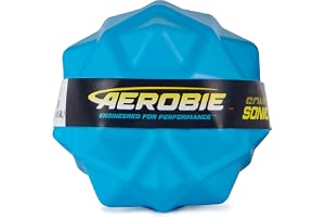 Aerobie Sonic Bounce Ball – ultimat flummiboll för utomhuslekar, diameter 6,6 cm, lämplig för vuxna och barn från 8 år