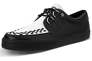 T.U.K. Vlk D Ring Creeper Sneaker Black Suede, Zapatillas Bajas Unisex Adulto