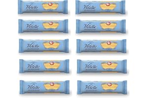 10 x Voiello La Linguina n°112 pasta 100 % italienskt vete 500 g degprodukter av durvetegryn bronsritning