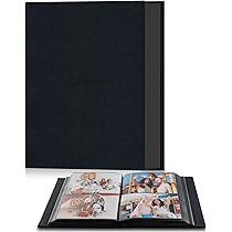 Album Fotografici Con Tasche Album Fotografico 20x25 Cm Con 152 Tasche - Copertina In Pelle, Grande Capacità Per Matrimoni, Viaggi, Famiglia Fotolibro