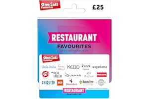 One4all Restaurant Favourites - UK Redemption - Delivered by post