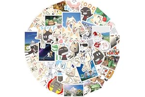 FANCICO 50 pièces autocollants toro pour bouteilles d'eau, paquet d'autocollants scrapbook pour bagages de skateboard, ordinateur, pour enfants et adolescents