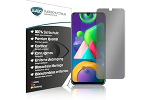 Slabo Blickschutzfolie für Samsung Galaxy M21 | M31 Sichtschutz 4-Way Displayschutzfolie 360 Grad View Protection Privacy Schwarz