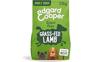 Edgard & Cooper Sucha karma dla dorosłych dla psów 2,5 kg Świeża trawa jagnięcina - bez zbóż i pełna świeżego mięsa
