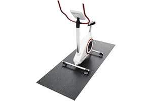 HOMEK Exercise Equipment Mat, 90×250cm Noise Reduction Treadmill Mat for Fitness & Exercise Equipment in Home Gym, PVC Waterproof Fitness Mat for Home & Commercial Use