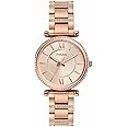 Fossil Analog Rose Gold Dial Women's Watch-ES4301