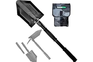 RHINO USA Pala di sopravvivenza pieghevole