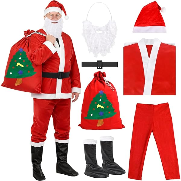 Kerstman kostuum santa boy kind Goedkoop