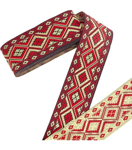 PandaHall Frange De 25 Mètres à Franges En Polyester De 25 Mm Pour