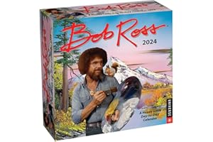 Bob Ross: A Happy Little Day-to-Day 2024 Calendar: Original Universe Publishing-Tagesabreißkalender [Kalendar]
