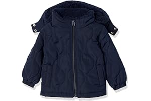 Amazon Essentials Chaqueta Acolchada con Forro de Borreguito de poliéster Reciclado (Anteriormente Amazon Aware) Unisex Niño