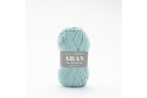 Sirdar Hayfield Bonus Aran Tweed, Seaspray (665), 400g, Turquoise F011-0665