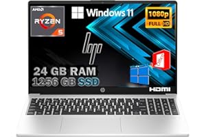 HP Probook 455 G10 Notebook portatile Silver, RAM 24GB, SSD 1256GB, Display FullHD 15.6", Cpu Amd Ryzen 5 7530U da 4,6 GHz, fingerprint, Win11 Pro, Open Office