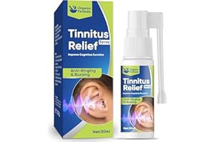 ZKMAGIC Tinnitus Relief for Ringing Ears, Tinnitus Relief Spray, Natural Tinnitus Treatment for Hearing Loss & Ear Wax Removal, Improves Hearing