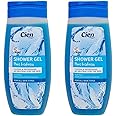 Cien Shower Gel | Pure Freshness | Caring & Refreshing - PH Neutral For The Skin | SLS Free - With Extra Fresh Fragrance | Vegan | 400mL [TWIN PACK]