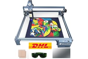 SCULPFUN S9 Laser Graviermaschine - 90W Effekt Engraver, Holz Gravieren Schneiden, Präziser Fokus, Ganzmetall, Groß Skulptur Bereich410*420mm
