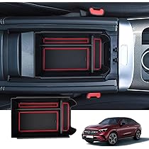 Mittelkonsole Organizer Für Mercedes GLC X254 - Schwarz ABS Schutzabdeckung