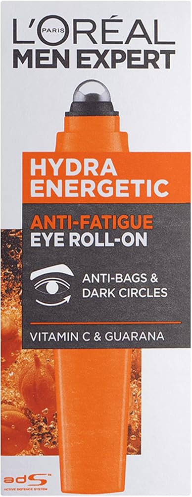 L'Oréal Men Expert Hydra Energetic Eye Roll-On, C Vitamini ile, 10 ml