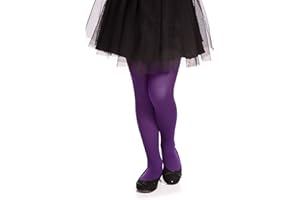 Girls Kids Tights Plain Opaque 40 Denier by Romartex, 14 Colours