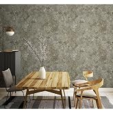 Odalarınızı Şık ve Sade G&ouml;sterecek Yaprak Desenli Duvar Kağıdı | TROPICANO, 9907-4, Koyu, Kağıt Taban, Vinil kaplı, Silinebil