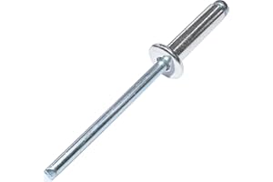 AERZETIX - C48292 - Lot de 100 Rivets aveugles standard Ø4x14mm aluminium/acier - DIN 7337 A - rivet pop à rupture de tige