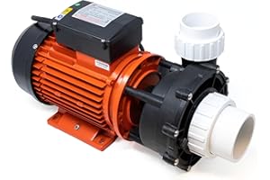 CANADIAN SPA CO. Massage Pump 4PS WP300-II, 2-Stage Pool Pump, 2.6 to 2 Inch Connection, Max. 730 Litres per Minute, Hydromassage