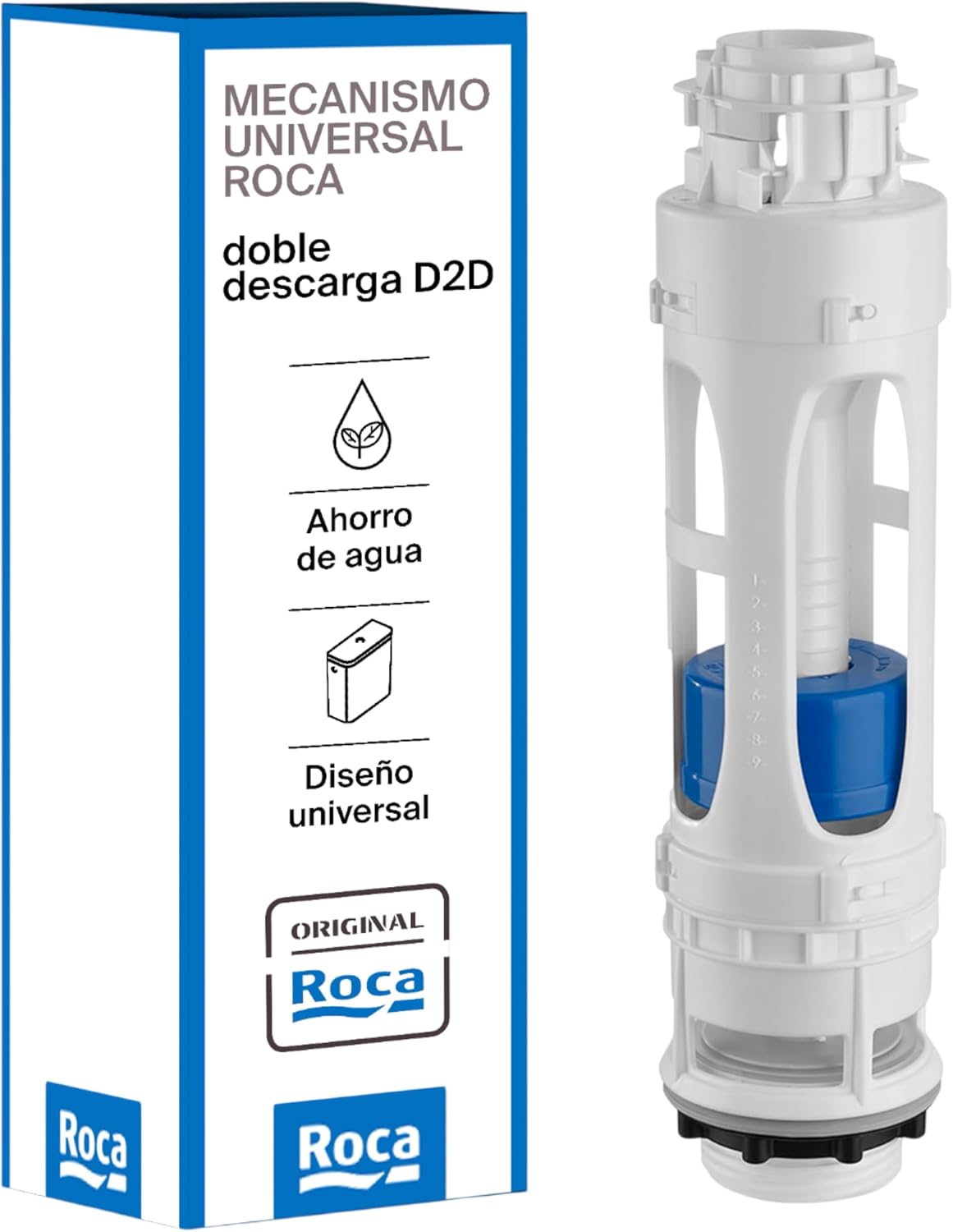Roca AH0003400R - Kit Mecanismo Descar. D2-D Nr Recambio - Colleción De Baño - Porcelana - Mecanismos