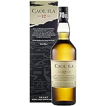 Caol Ila 12 Year Old Single Malt Whisky | 43% vol | 70cl | Scotch