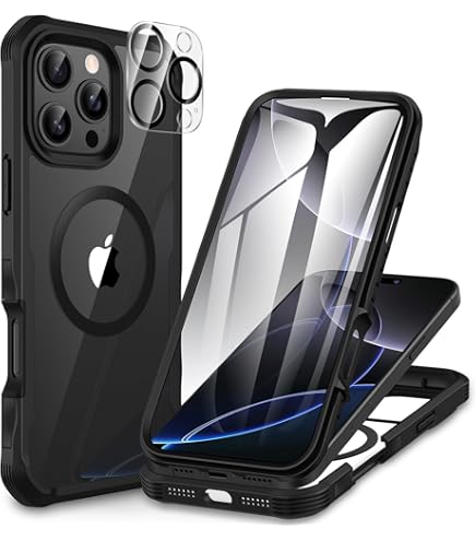 I-Blason Armorbox Per IPhone 16 Pro Max Case MagSafe Camera Control Button Cover Camera Cover Stand Military Protection Full Body Magnetic Phone - Foto 4