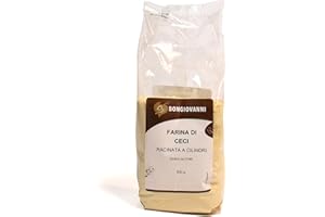 BONGIOVANNI FARINE E BONTA' NATURALI Farine de pois chiche 500 g sans gluten 0.50 kg