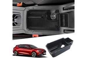 SHAOHAO Kompatybilny z Seat Leon MK4 KL1 KL8 FR ST Cupra Formentor 2020, 2021, 2022, 2023, 2024, konsola środkowa, pudełko do przechowywania, podłokietnik, podłokietnik, schowek na rękawiczki,