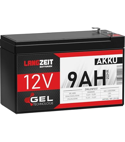 Batteria AGM Al Piombo LEOCH LP6-5.0 – 6V 5.0 Ah, Per UPS, Allarmi, Illuminazione Emergenza E Telecomunicazioni